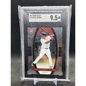 RAFAEL DEVERS 2018 Panini Select #23 Rookie RC SGC 9.5 Mint+ Red Sox